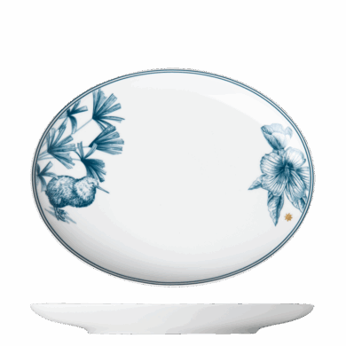 PARAISO BLUE PÓŁMISEK 31,5 cm