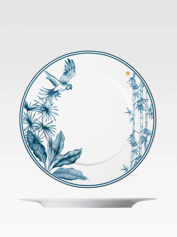 PARAISO BLUE TALERZ OBIADOWY PROSTY 29 x 3cm