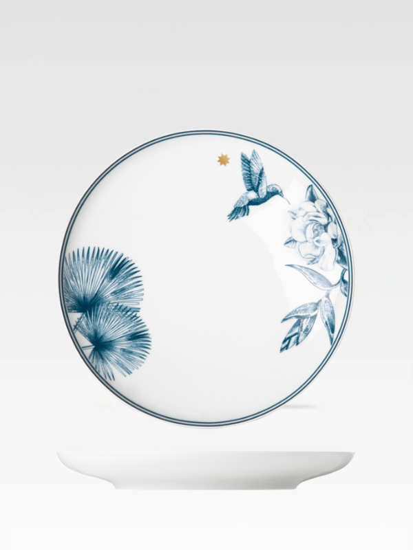 PARAISO BLUE TALERZ ŚNIADANIOWY 23cm