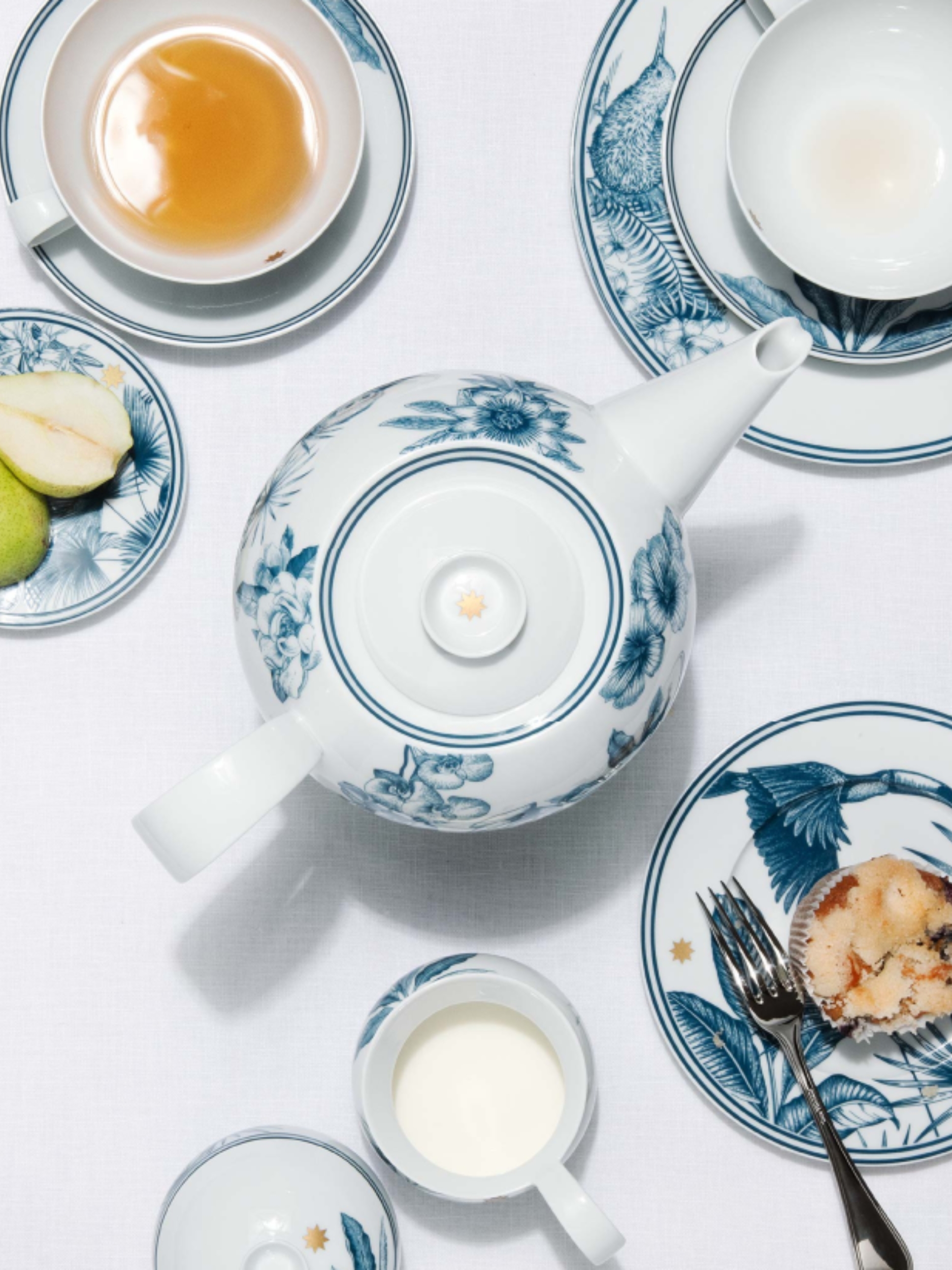 PARAÍSO BLUE TALERZ DESEROWY 18 CM - obrazek 3