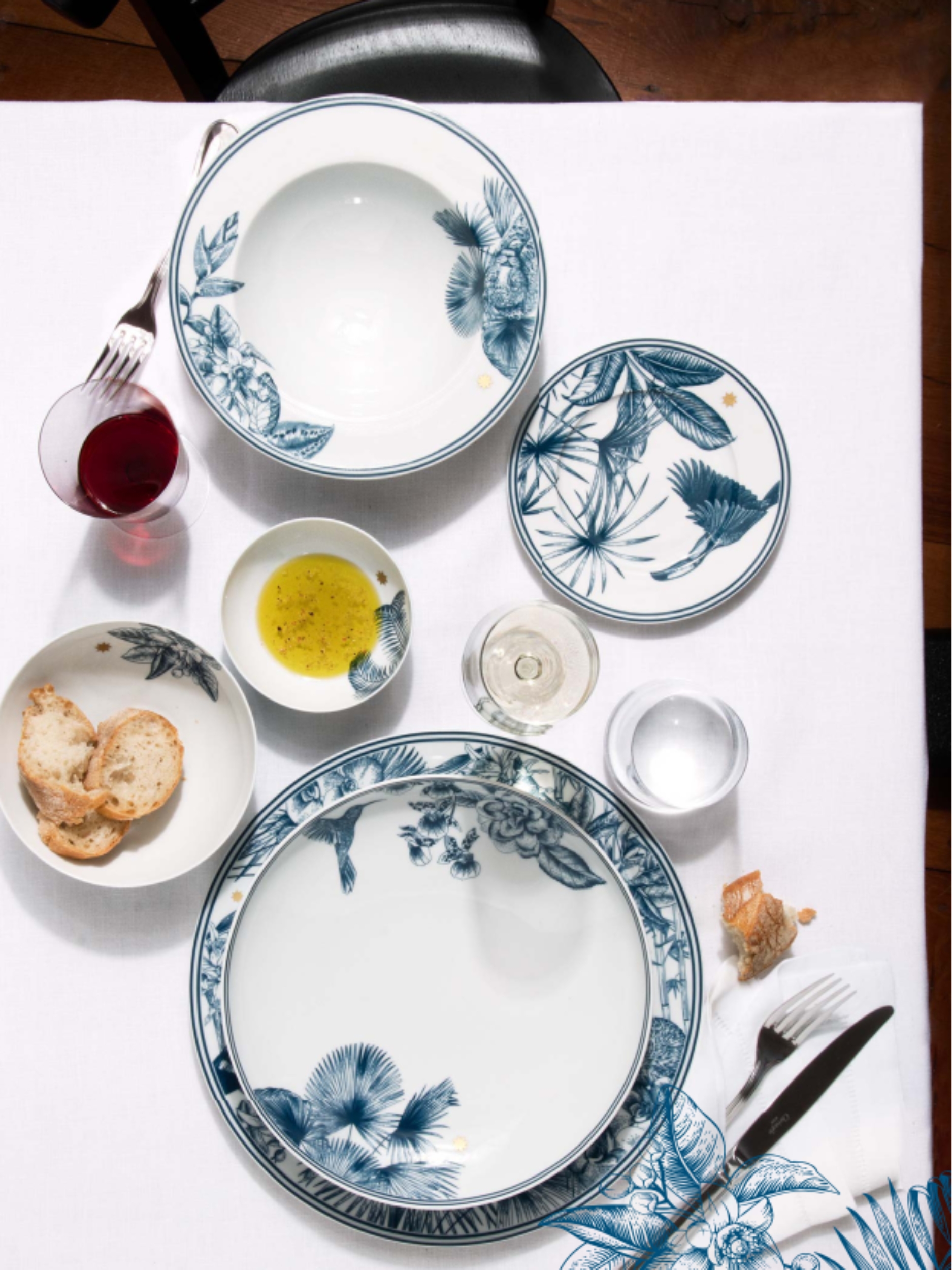 PARAÍSO BLUE TALERZ DESEROWY 18 CM - obrazek 2