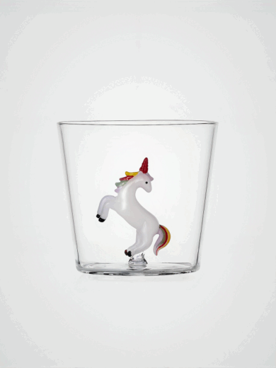 WOODLAND TALES szklanka z  jednorożcem