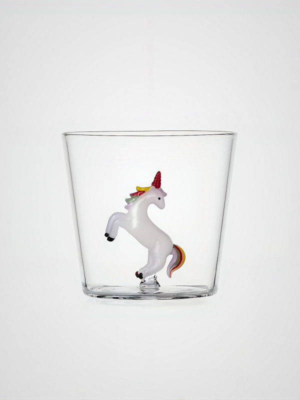 WOODLAND TALES szklanka z jednorożcem