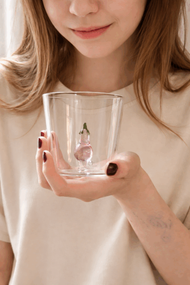 VEGETABLES szklanka bakłażan