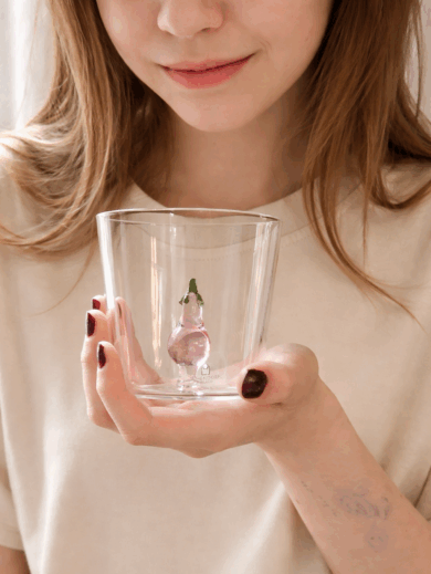 VEGETABLES szklanka bakłażan