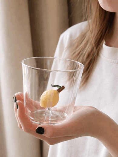 FRUIT szklanka cytryna