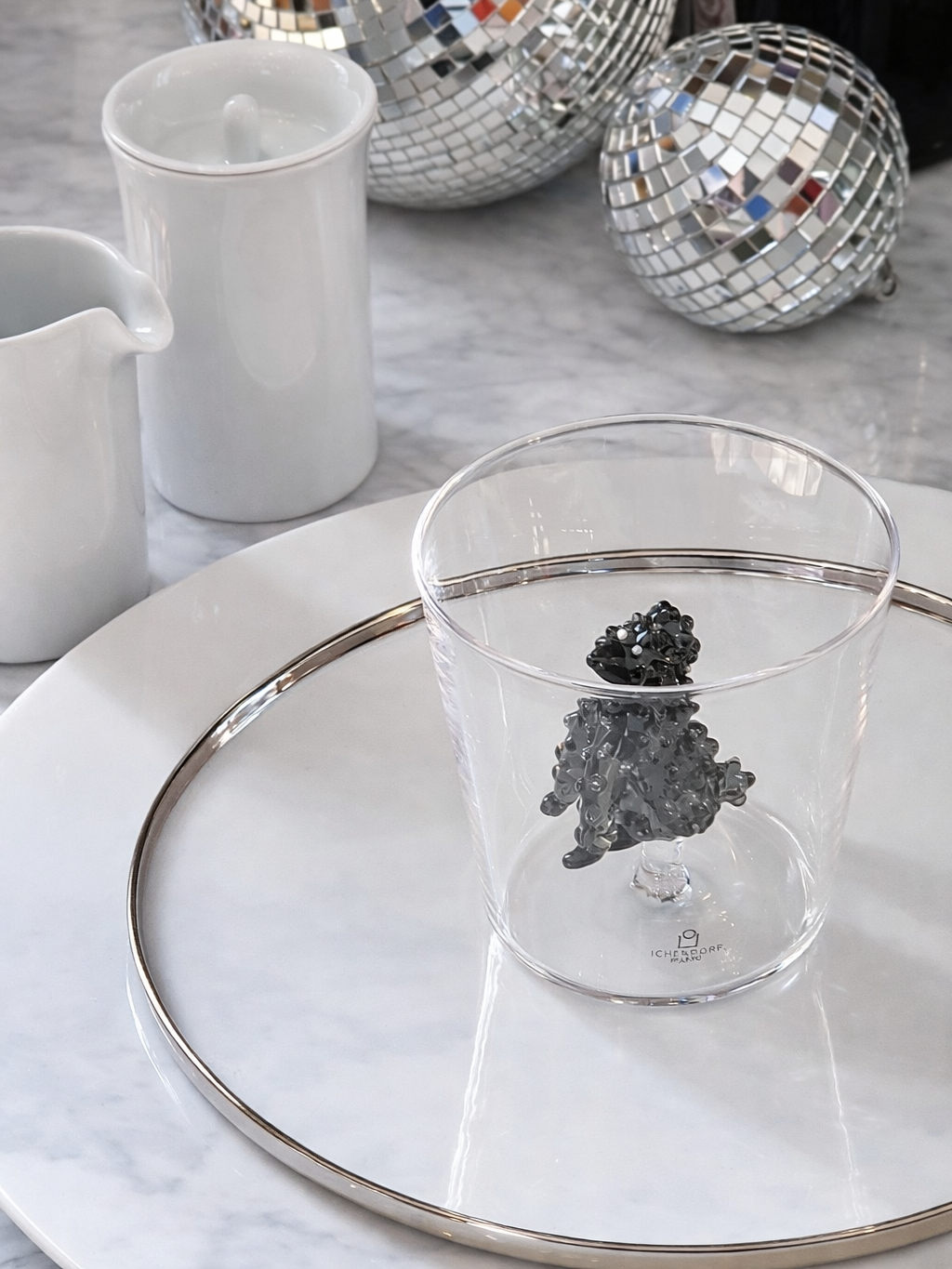 DOGS kubek z psem Pudel