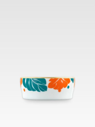 AURÉOLE COLORÉE BŁĘKIT-POMARAŃCZ MISA NA OWOCE 11,3 cm