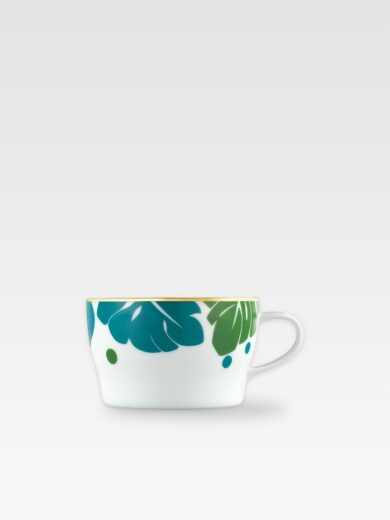 AURÉOLE COLORÉE BŁĘKIT-ZIELEŃ FILIŻANKA DO HERBATY / CAPPUCCINO 9,2 cm