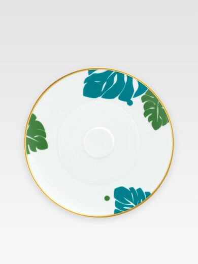 AURÉOLE COLORÉE BŁĘKIT-ZIELEŃ SPODEK 17,9 cm