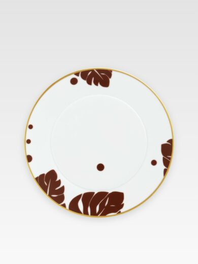 AURÉOLE COLORÉE BRĄZ TALERZ ŚNIADANIOWY 23,6 cm