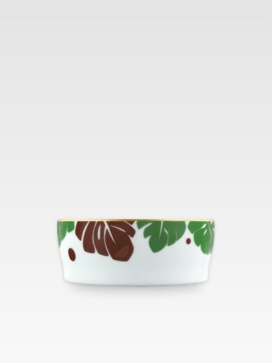 AURÉOLE COLORÉE BRĄZ-ZIELEŃ MISECZKA NA PŁATKI 14 cm