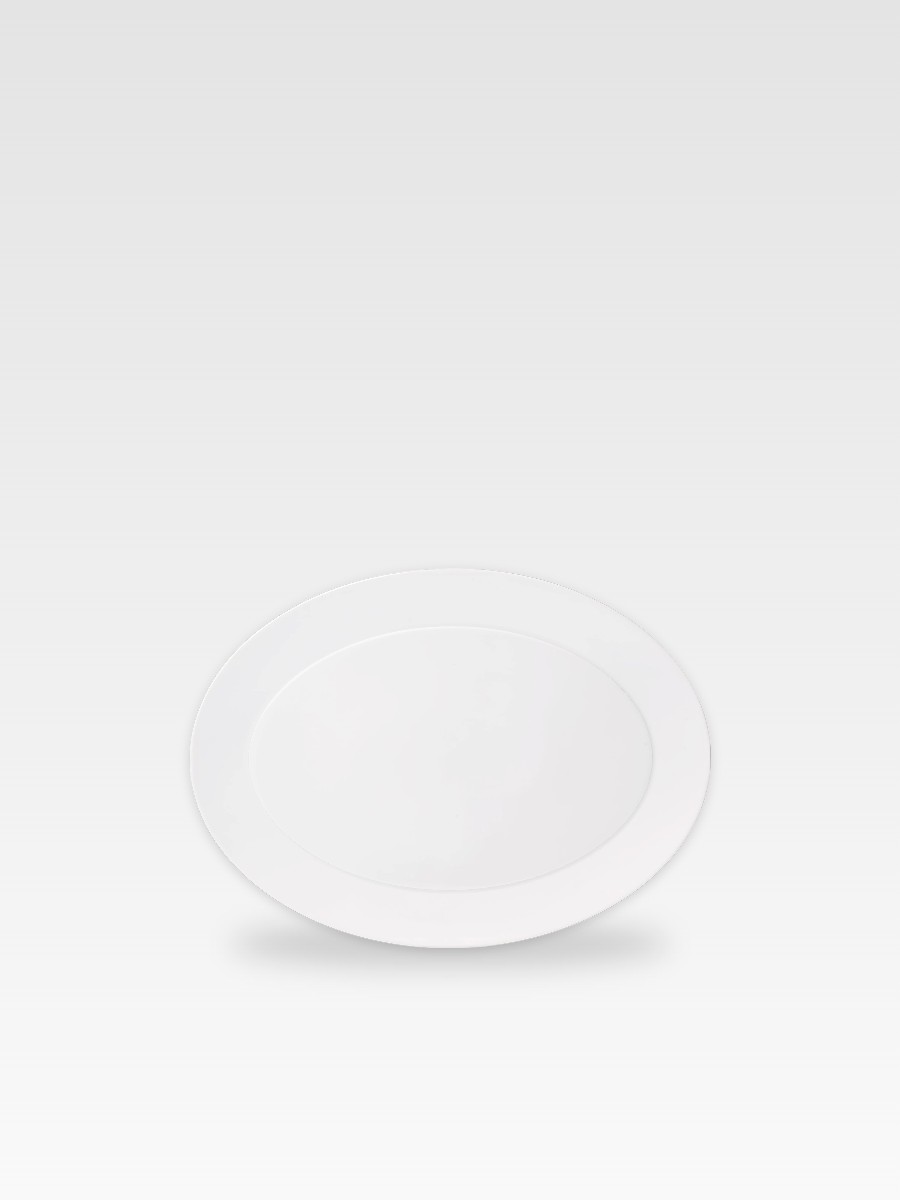 AURÉOLE WHITE PÓŁMISEK OWALNY 35,5 cm