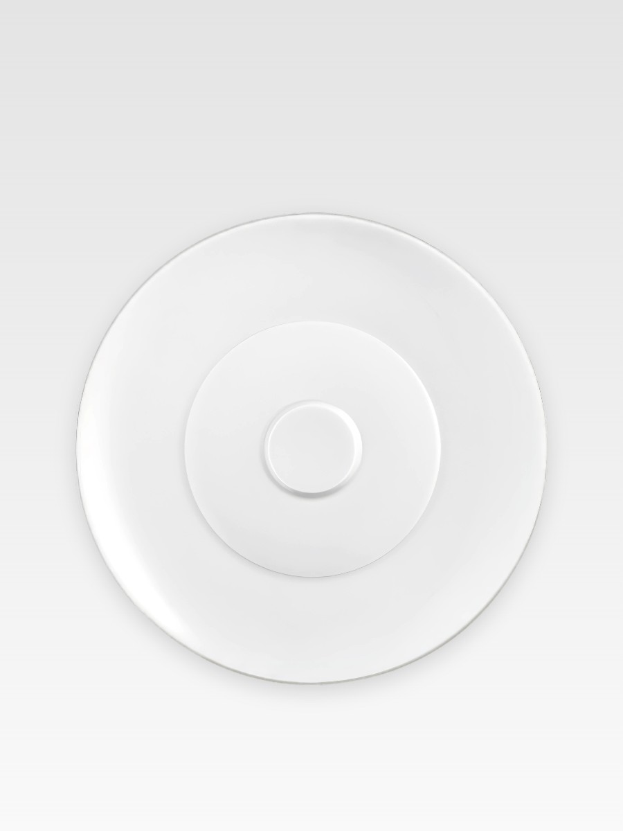AURÉOLE WHITE SPODEK DO ESPRESSO 13,8 cm