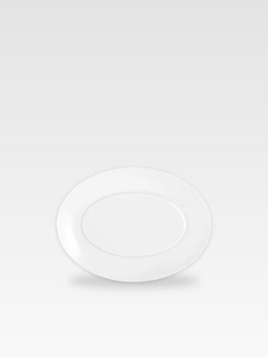 AURÉOLE WHITE TABLEAU / PATERA OWALNA 24 cm