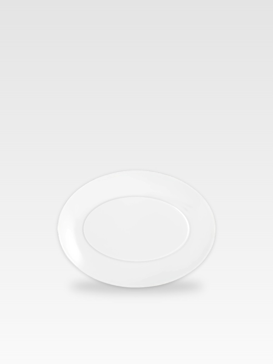 AURÉOLE WHITE TABLEAU / PATERA OWALNA 24 cm