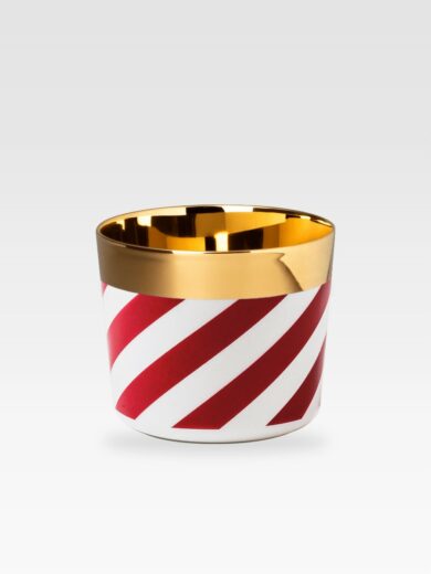 GOBLET do szampana RED POP CANDY CANE CZERWONY – Sieger by Fürstenberg