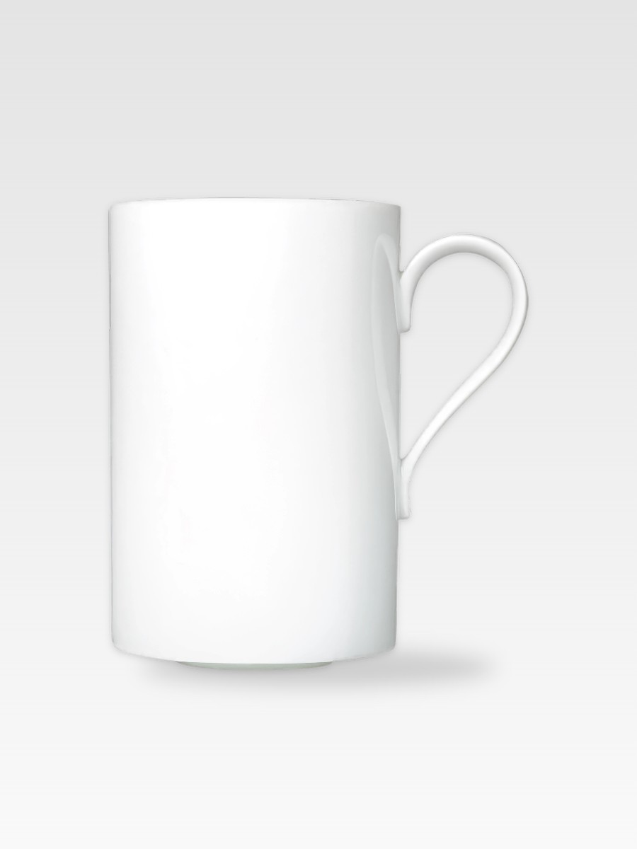 MY CHINA! WHITE KUBEK DO HERBATY PROSTY 0,4 l