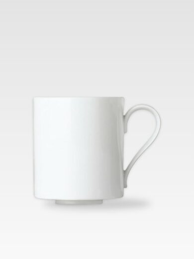 MY CHINA! WHITE KUBEK DO KAWY PROSTY 0,35 l