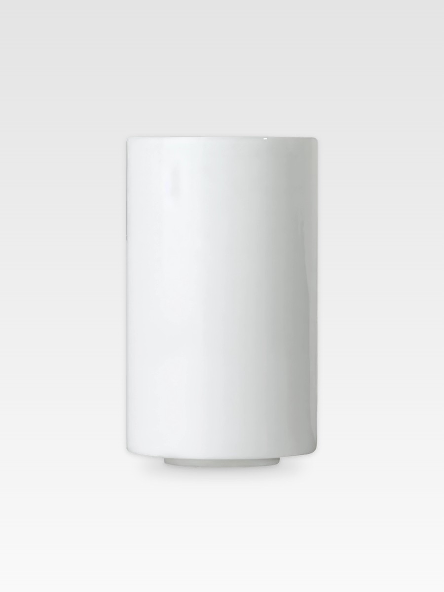 MY CHINA! WHITE KUBEK Z ZAPARZACZEM PROSTY 7 cm