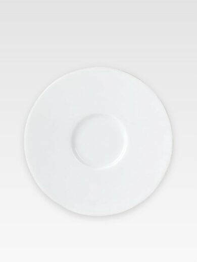 MY CHINA! WHITE SPODEK DO ESPRESSO PROSTY 12,3 cm