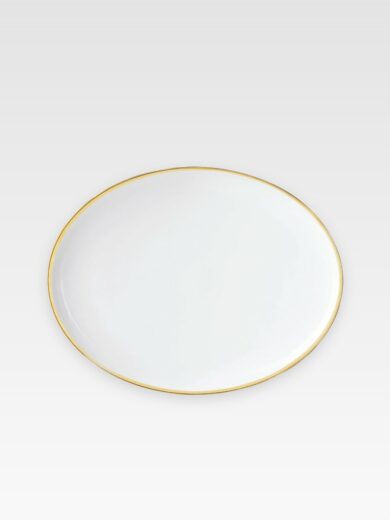 TREASURE GOLD TALERZ OWALNY 31,5 cm