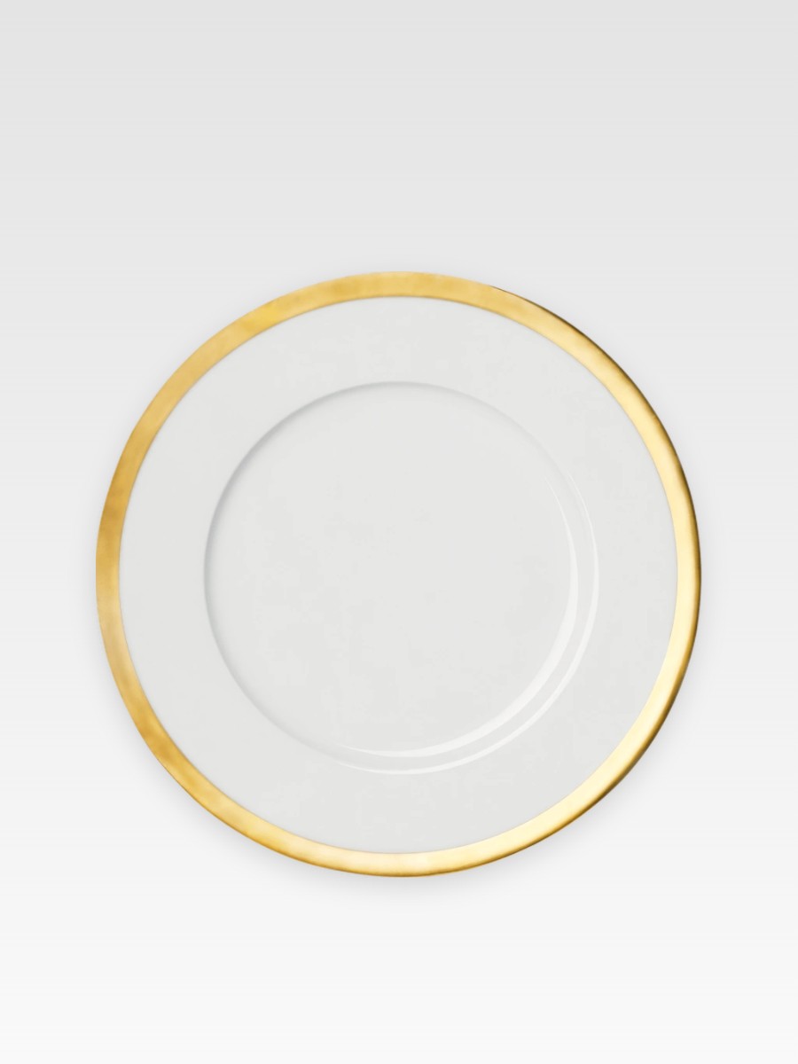 TREASURE GOLD TALERZ ŚNIADANIOWY PROSTY 23 cm