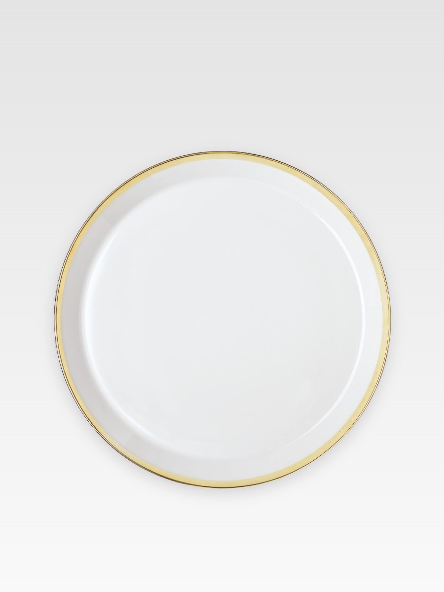 TREASURE GOLD TALERZ ŚNIADANIOWY STOŻKOWY 20 cm