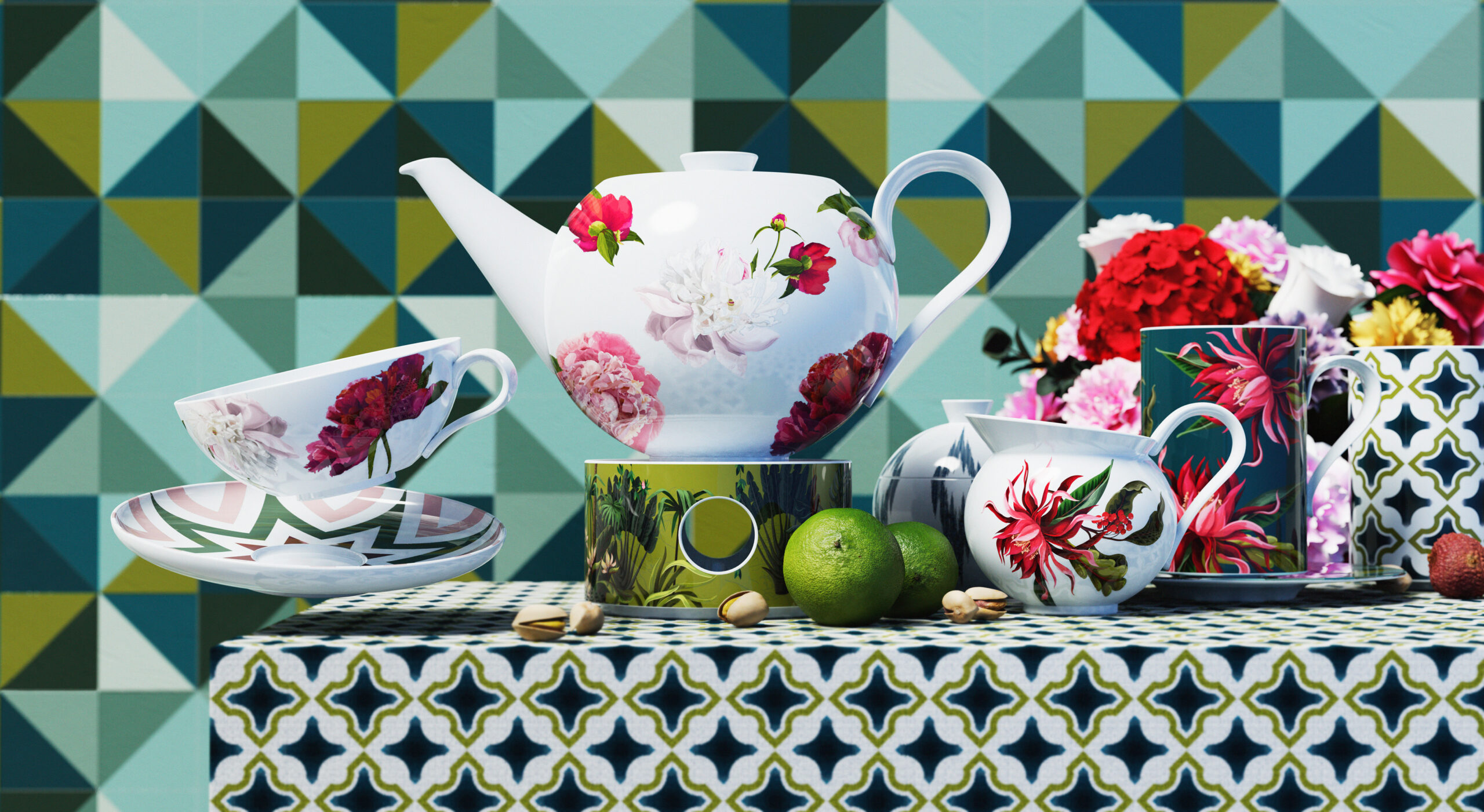 MY CHINA! Sieger by Fürstenberg – biała porcelana z dekorami